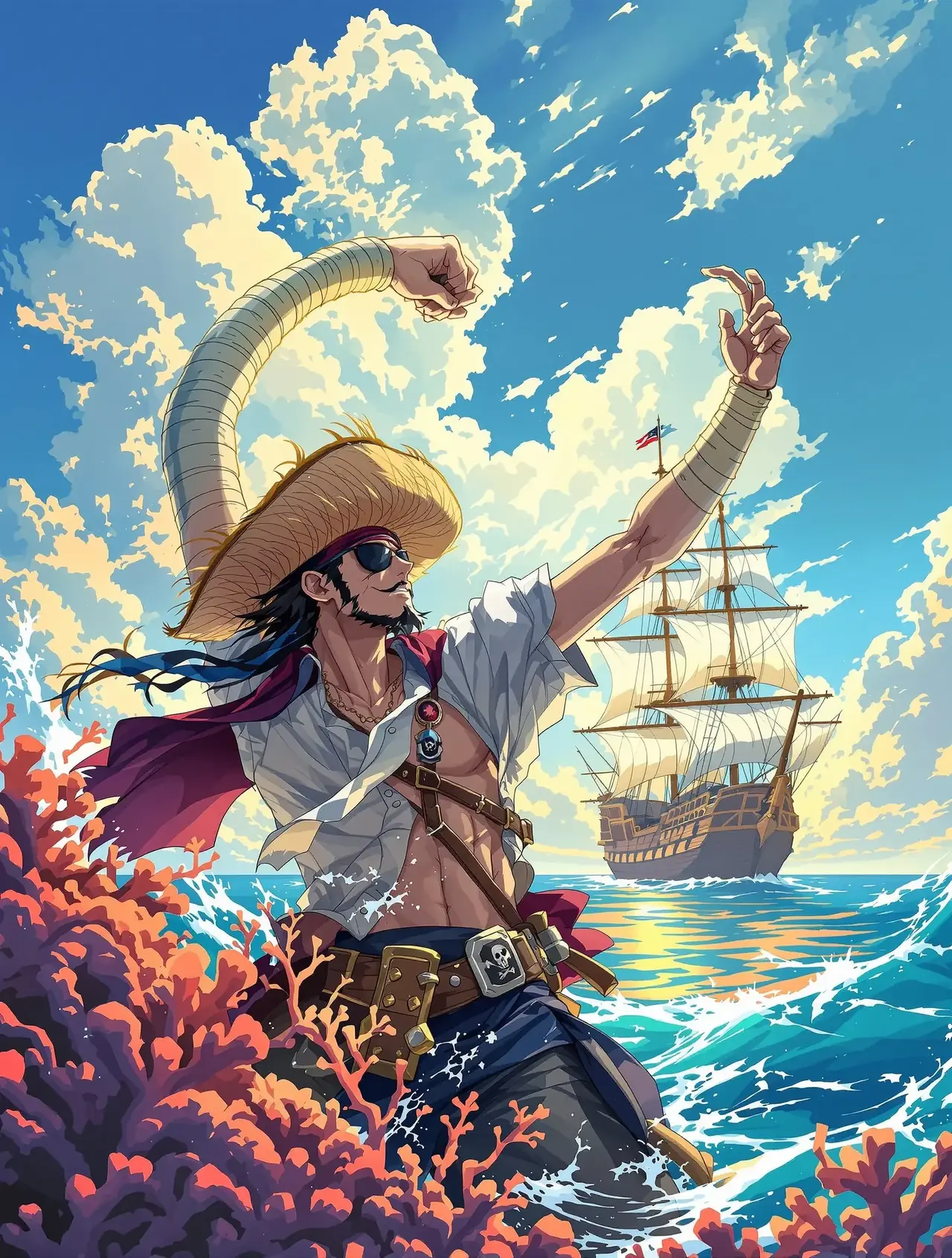 海贼王 漫画封面 海贼王